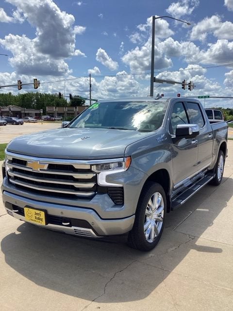 2026 Chevrolet Silverado 1500 High Country in Sterling Gray Metallic — front three-quarter view